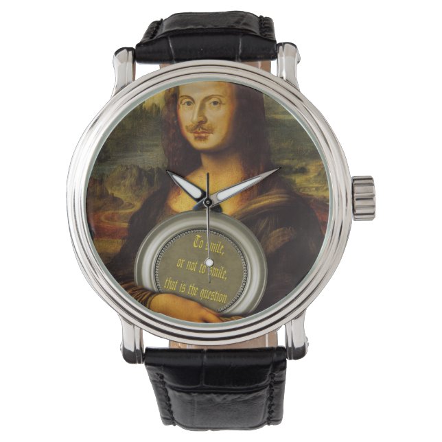 Glimlachen of niet glimlachen horloge (Voorkant)