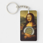 Glimlachen of niet glimlachen sleutelhanger (Voorkant)