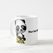 glimlachen Panda Koffiemok (Voorkant links)