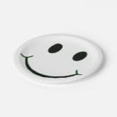 glimlachen papieren bordje (Gekanteld)