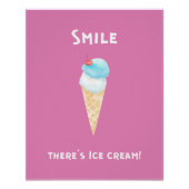 glimlachen perfect poster (Voorkant)