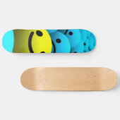 glimlachen persoonlijk skateboard (Horizontaal)