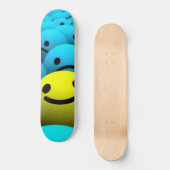 glimlachen persoonlijk skateboard (Voorkant)