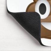 glimlachen Poop Emoji Muismat (Hoek)