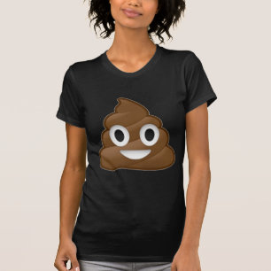 glimlachen Poop Emoji T-shirt