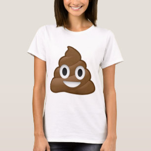 glimlachen Poop Emoji T-shirt