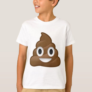 glimlachen Poop Emoji T-shirt