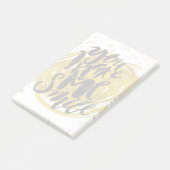 glimlachen post-it® notes (Schuin)