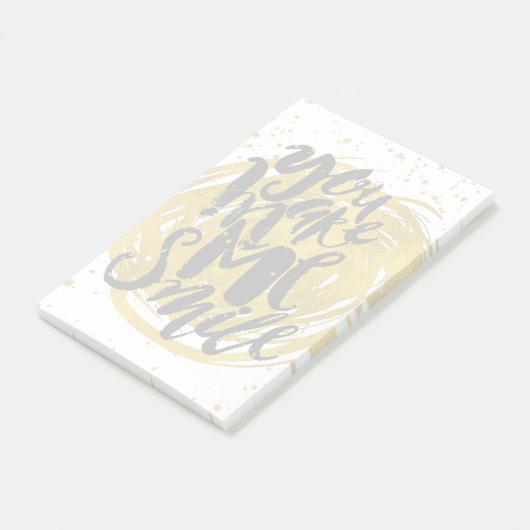 glimlachen post-it® notes (Schuin)