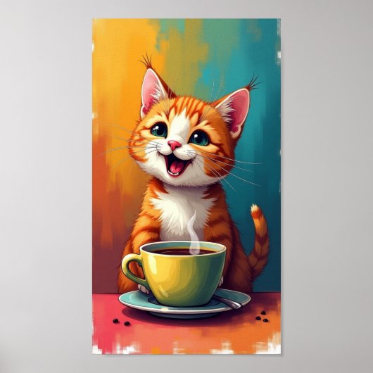 glimlachen poster (Voorkant)