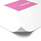 glimlachen poster (Hoek)