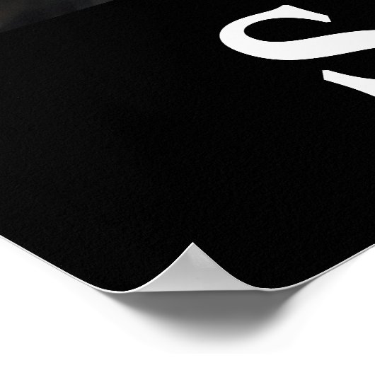 glimlachen poster (Hoek)