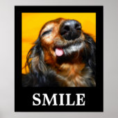 glimlachen poster (Voorkant)