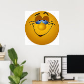 glimlachen poster (Thuiskantoor)
