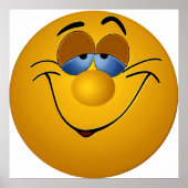 glimlachen poster (Voorkant)