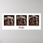 glimlachen poster (Voorkant)