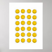 glimlachen poster (Voorkant)