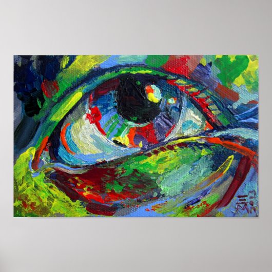 glimlachen poster (Voorkant)