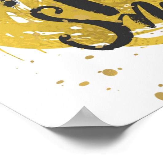 glimlachen poster (Hoek)