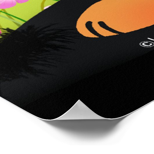 glimlachen poster (Hoek)