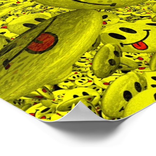 glimlachen poster (Hoek)