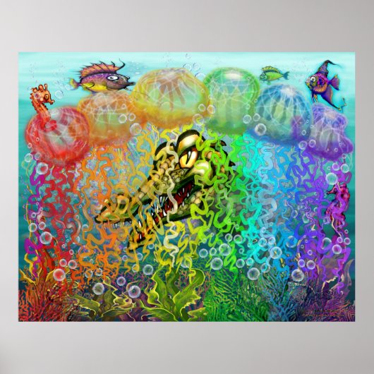 glimlachen poster (Voorkant)