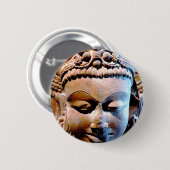 glimlachen ronde button 5,7 cm (Voorkant /achterkant)