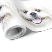 glimlachen shih tzu cadeaupapier (Rol Hoek)