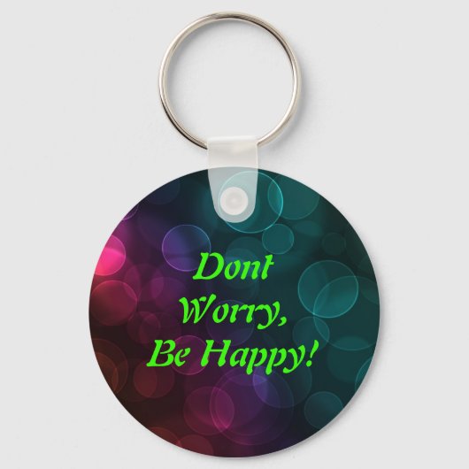 glimlachen sleutelhanger (Voorkant)