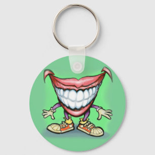 glimlachen sleutelhanger