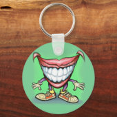 glimlachen sleutelhanger (Voorkant)