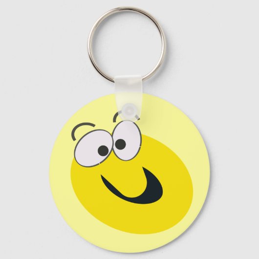 glimlachen sleutelhanger (Voorkant)