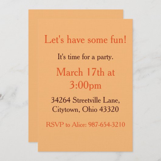 glimlachen S'more Kaart (Voorkant / Achterkant)