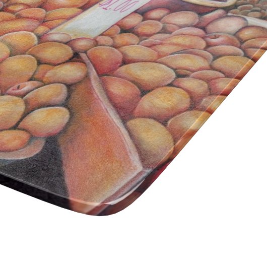 glimlachen snijplank (Hoek)