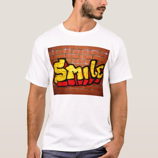 glimlachen t-shirt (Voorkant)
