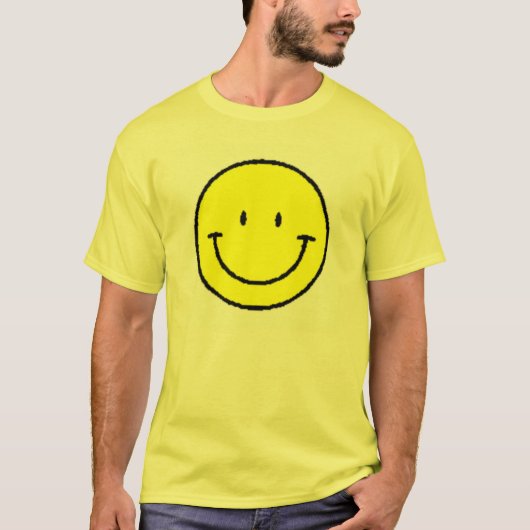 glimlachen t-shirt (Voorkant)