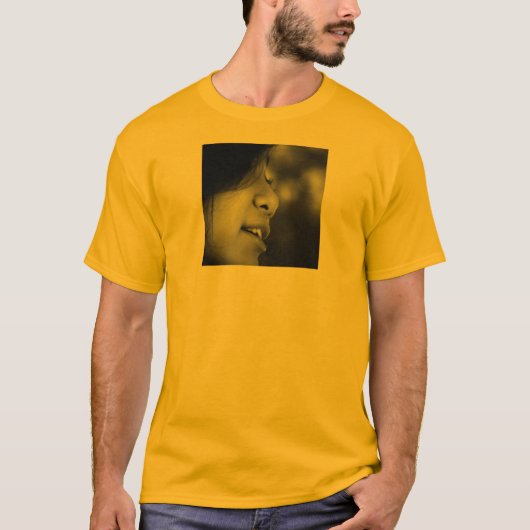 glimlachen t-shirt (Voorkant)