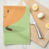 glimlachen theedoek (Quarter Fold)