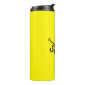 glimlachen thermosbeker (Gedraaid links)