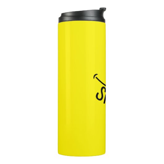 glimlachen thermosbeker (Gedraaid links)