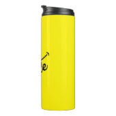 glimlachen thermosbeker (Geroteerd rechts)