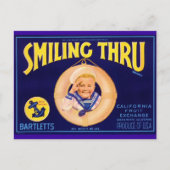 glimlachen Thru Briefkaart (Voorkant)