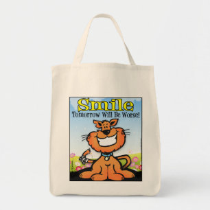 glimlachen tote bag