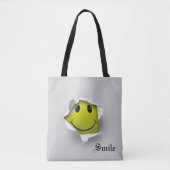 glimlachen tote bag (Voorkant)