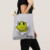 glimlachen tote bag (Dichtbij)