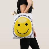 Glimlachen Tote Bag (Dichtbij)