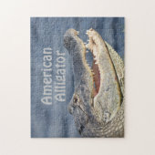 glimlachen van Amerikaanse alligator Legpuzzel (Verticaal)