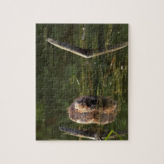 glimlachen van bever legpuzzel (Verticaal)