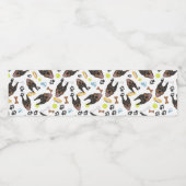 glimlachen van Dog Doberman Waterfles Etiket (Enkel label)