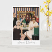 Glimlachen van een het Openen kaart van de Nacht, (Gele Bloem)